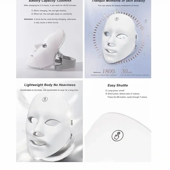 LED Light Therapy Mask - Picture 10 of 15